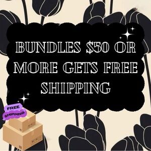Bundle items $50 or more & get Free Shipping!!!